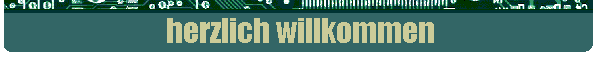 herzlich willkommen